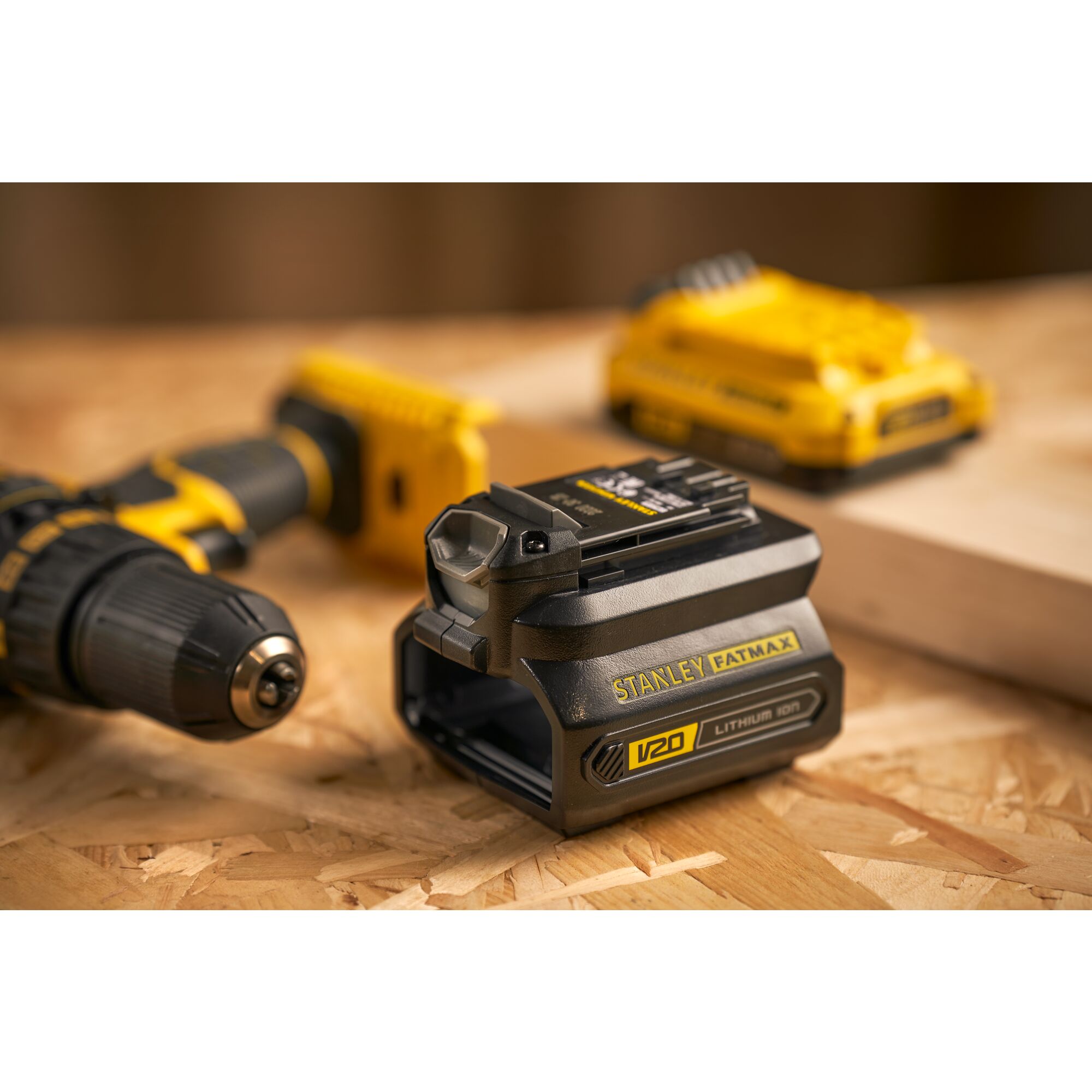 18V STANLEY FATMAX V20 Battery Adapter STANLEY