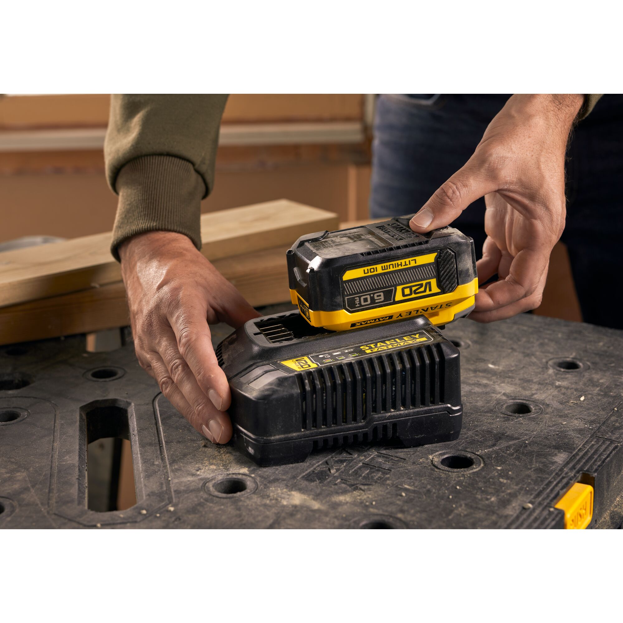 18V STANLEY FATMAX V20 6.0Ah Lithium Ion Battery STANLEY