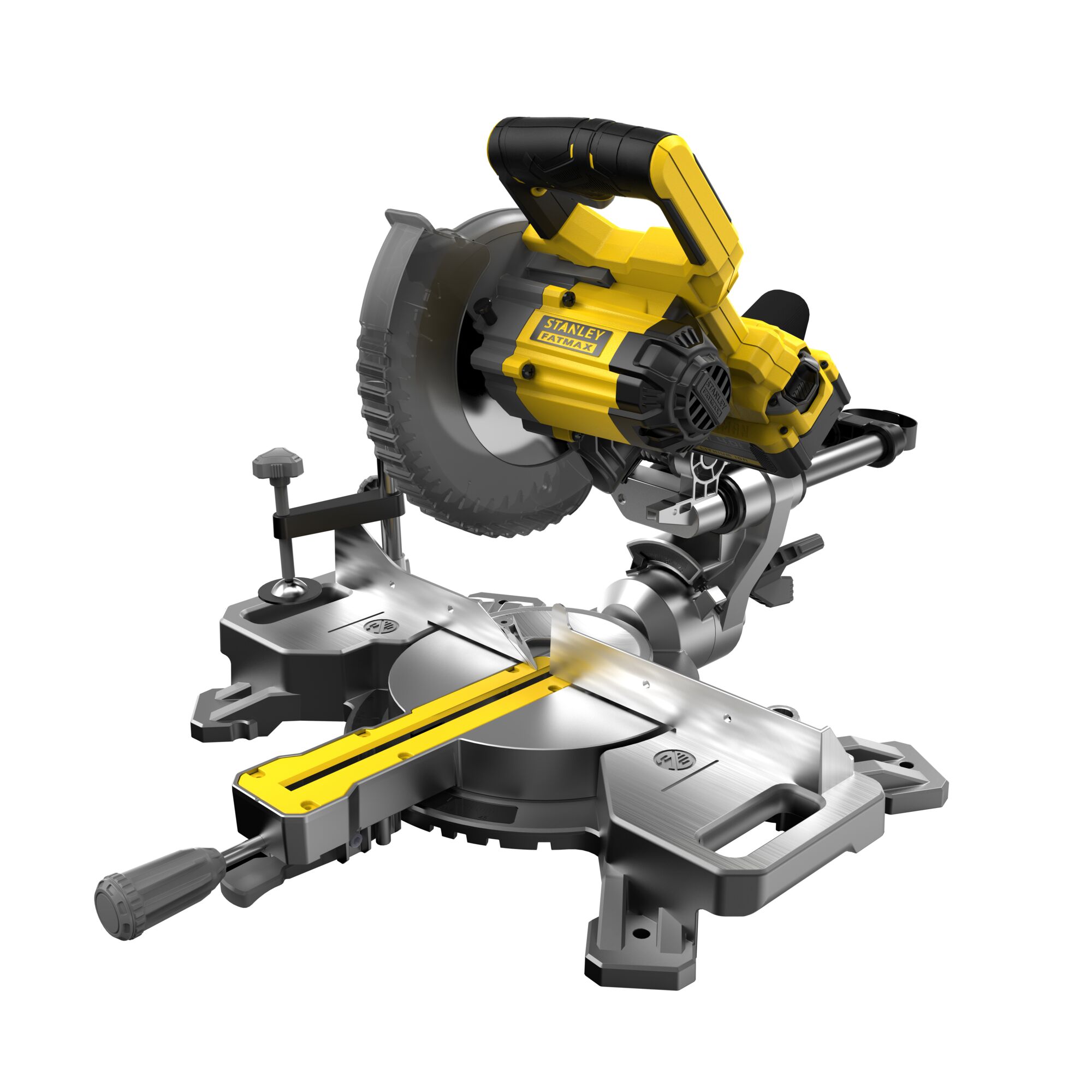 18V STANLEY FATMAX V20 Cordless 190mm Mitre Saw with 2 x 4.0Ah